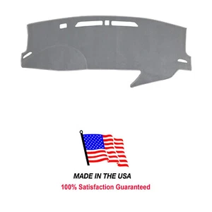 Gray Carpet Dash Cover Compatible w/ 2018-24 Buick Enclave W/ Collision Warning - Picture 1 of 11