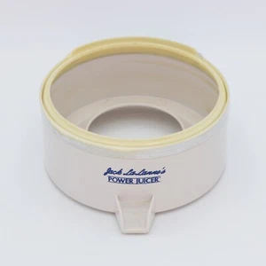 Jack LaLanne's Power Juicer CL-003AP Replacement Bin Bowl w/ Spout Free Ship - Imagen 1 de 10