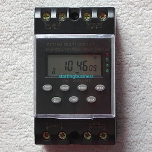 NEW AC220V ZYT16G-3a multi channel automatic program/programmable timer switch - Picture 1 of 9