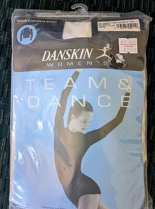 danskin tops for women Long Sleeve Zip Back Turtleneck Size L White - Picture 1 of 3