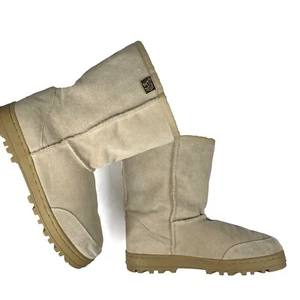 Australian Boot Company Clásicas Botas de Invierno Talla W8/M7 Bronceado Gamuza Forradas de Oveja - Imagen 1 de 16