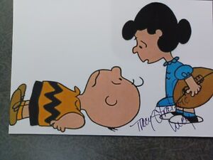 TRACY STRATFORD As LUCY Hand Signed Autograph 4X6 PHOTO - CHARLIE BROWN PEANUTS