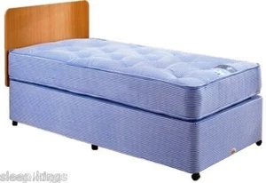 LANDLORD PACKAGE- CONTRACT BEDS 3'0" UNI STANDARD BEDS in DURABLE CROSBY STRIPE - Picture 1 of 1