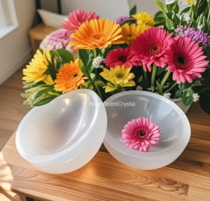 3' Selenite Charging Bowl 1pc White Crystal Home Decor Healing Energy Reiki Gift - Picture 1 of 11