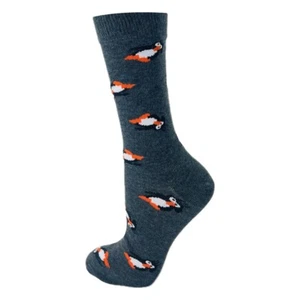 Calcetines Pingüino Damas Calcetines 4-6 Reino Unido Multi Pingüinos Pájaro Mujer - Imagen 1 de 2