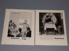 5 1933-1939 BUDWEISER BEER ADS POST PROHIBITION, MARK TWAIN, MORE