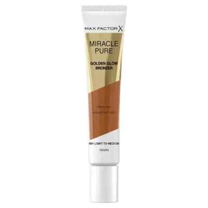 Bronceador MAX FACTOR Miracle Pure Golden Glow 15 ml - ligero/mdm o mdmtodeep MENU - Imagen 1 de 2