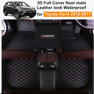 3D Moulded Fully Waterproof Car Floor Mats Cover for Toyota Rav4 2012 - 2017