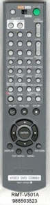 RMT-V501A NUOVO TELECOMANDO SONY OEM DVD/VCR PN: 988503523 - Foto 1 di 5