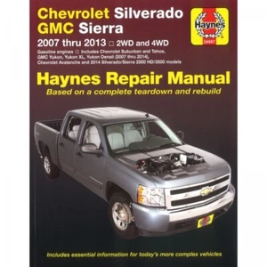 GMC Sierra Yukon Denali XL 1500 2500 3500 HD 2007-2013 repair manual Haynes - Bild 1 von 5