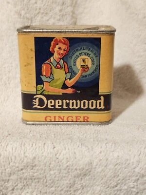 Publicidade em lata de especiarias de madeira de veado  - Imagem 1 de 4