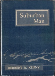 SIGNED 1965 1st Ed "Suburban Man A Book of Poems" by Kenny, Poetry Verse Poet - Picture 1 of 3