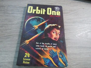 ORBIT ONE BY JOHN E. MULLER RARE BADGER BOOKS UK PULP ERA SCIENCE FICTION PB - Picture 1 of 3