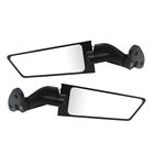 2Pcs Wind Swivel Wing Fin Side Rearview Mirror Fit For Yamaha Yzf R1 R25 R3