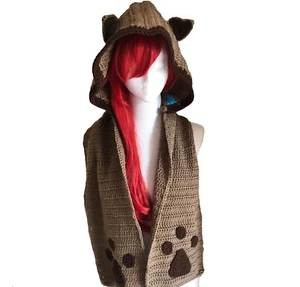 Scooby-doo Hoodie Scarf Adult Size - Picture 1 of 5