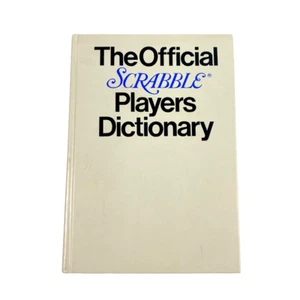 The Official Scrabble Players Dictionary Guide Book Selchow & Righter 1978 - Picture 1 of 7