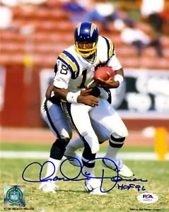 Charlie Joiner autographed signed inscribed 8x10 photo San Diego Chargers PSA - Picture 1 of 1