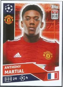 TOPPS UEFA CHAMPIONS LEAGUE-2020-21- #017-MANCHESTER UNITED-ANTHONY MARTIAL - Picture 1 of 1