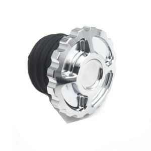 Tapa de aceite de motocicleta cubierta del tanque de gasolina de combustible para Harley Dyna Softai Touring Road King - Imagen 1 de 6
