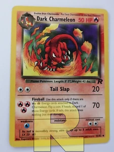 Dark Charmeleon ® Rocket 32/82 ® Non Comune ® Pokemon ® Inglese ® Good+ - Picture 1 of 2