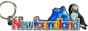 Newfoundland Block Style Keychain - Bild 1 von 1