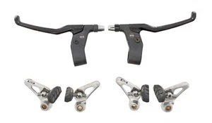 Shimano Deore XT BL/BR-M732 SLR Cantilever Mountain Bike Brake Set Levers + Arms - Picture 1 of 6