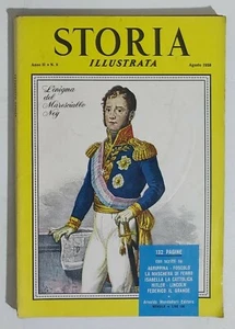 12891 Storia Illustrata 1958 a. II n. 8 - Agrippina / Foscolo /Maschera di ferro - Picture 1 of 2