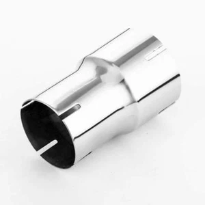 Adaptador de abrazadera doble conector de tubo de escape ID de 2,5" ID a 3" - Imagen 1 de 4