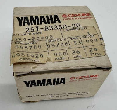 '87 - '91 YAMAHA RIVA 200 SCOOTER TURN SIGNAL BLINKER FLASHER RELAY FU257SD NEW - Image 1 of 4