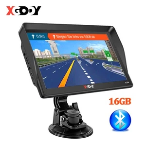 XGODY Sat Nav 9'' Touchscreen GPS Navigation 16GB for Car Truck AV-IN AU EU Map - Picture 1 of 16