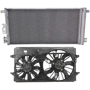 Cooling Fan Assembly for Chevy Chevrolet Malibu Pontiac G6 Saturn Aura 2007-2009 - Picture 1 of 12