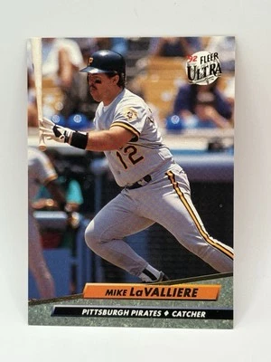 1992 Fleer Ultra - Mike LaValliere #254 - Image 1 of 2