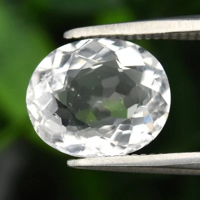 💎 Morganita rosa muy claro natural ovalada de 1,43 quilates VS - sin calefacción, piedras preciosas de Nigeria Foto 1 de 4