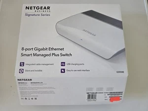 Netgear GS908E 8-Port Gigabit Ethernet Smart Managed Plus Switch - Photo 1/6