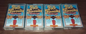 Folk Favorites of the 60s and 70s, Cassette Tape 1996 Readers Digest Tape 1-4 - Picture 1 of 3