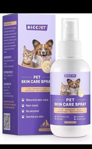 HICC PET Hot Spot Itch Relief Spray for Dogs, Cats Skin Treatment 16.9 Fl Oz - Picture 1 of 12