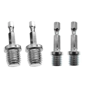 4pcs Connecting Rod Connect For Electric Drills Backing Pad Rod Newest Protable - Picture 1 of 12