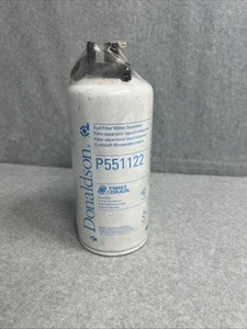 GENUINE NEW DONALDSON FUEL FILTER P551122, WATER SEPARATOR SPIN-ON TWIST&DRAIN - Bild 1 von 5
