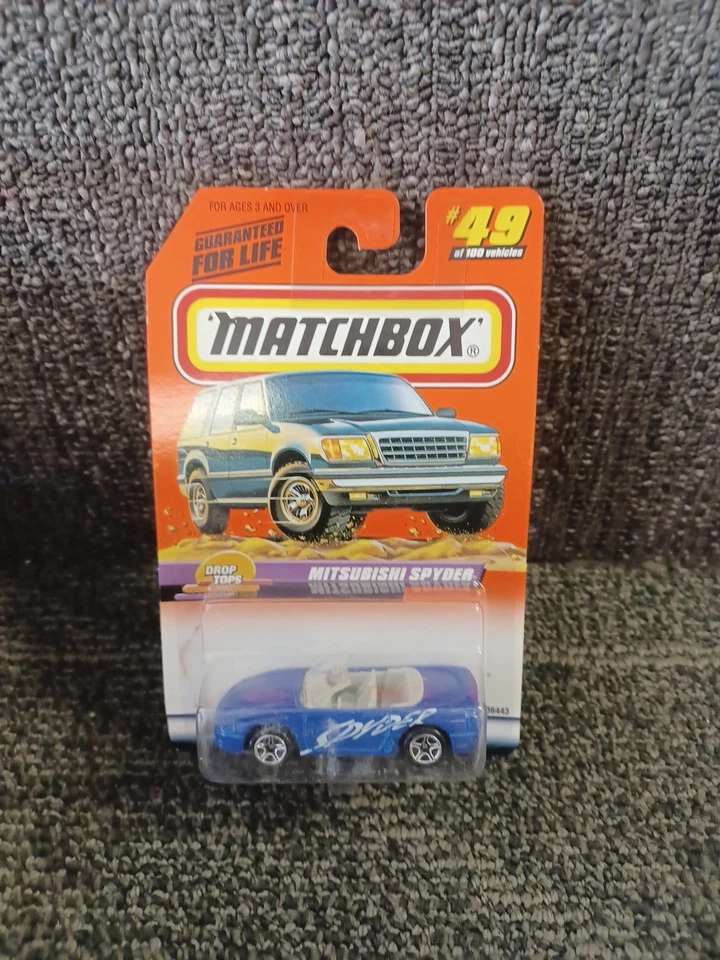 1998 Matchbox Mitsubishi Spyder #49 Diecast Car - Image 1 of 1