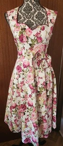 Lindy Bop womens 50's style swing dress size 12 NWT - Picture 1 of 6