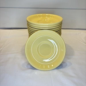 Set of 8 J&G Meakin Pastel Vitresol Saucers Hotel Bilt Cassidy’s Ltd England - Picture 1 of 6