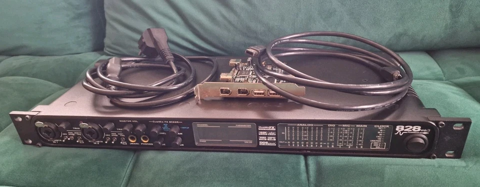 🎛️ MOTU 828mk3 FireWire Audio Interface – voll funktionsfähig, mit Zubehör - Bild 1 von 4