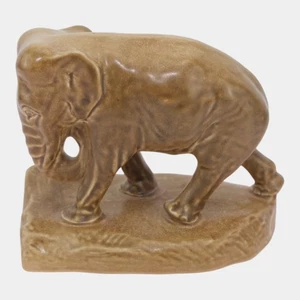 Pisapapeles Rookwood 1918 vintage arte cerámica mate elefante sujetalibros 2444D - Imagen 1 de 6