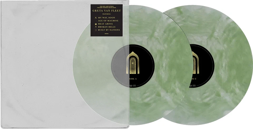 Greta Van Fleet ~ The Battle At Garden’s Gate ~ TIE DYE 2x RECORD LP 2019 •NEW•• Foto 1 de 1