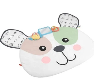 Fisher-Price Baby Tummy Time Toy, Puppy Perfection Giant Play Mat with... - Picture 1 of 6