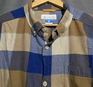 Columbia Hemd Herren L Rapid Rivers II kariert langarm leichte Baumwolle - Bild 1 von 5