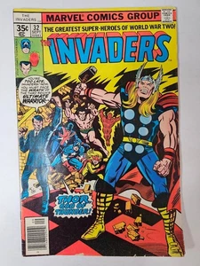 The Invaders #32 Marvel Comic Book 1978 English - Picture 1 of 2