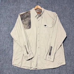Mossy Oak Oberhemd Herren 2XL Knopfleiste 100% Baumwolle bestickt Camouflage - Bild 1 von 8