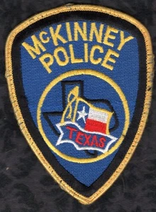 McKinney Texas Police Vintage Patch -- Autentica Garantita - Foto 1 di 2