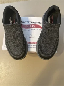 Authentic Skechers ARCH FIT / Mens / Montley Romens/ Black/ Size 9 Extra Wide - Picture 1 of 5